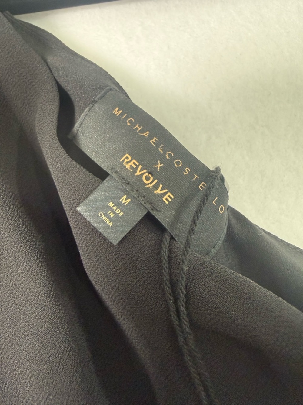 One-Shoulder Black Ruffle Dress - Picture 5 of 7